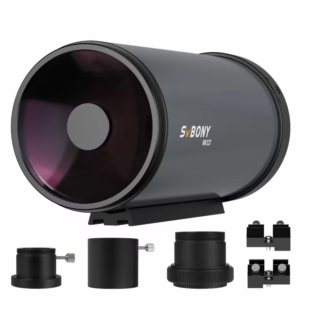 MK127 マクストフカセグレン式望遠鏡  F11.8 焦点距離1500mm 集光力254倍 天体写真・惑星観察・二重星分離・銀河描写に最適
