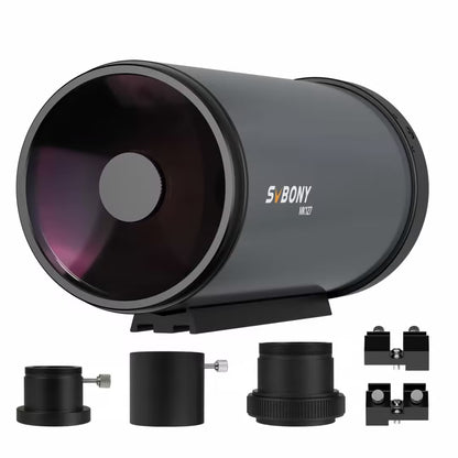 MK127 マクストフカセグレン式望遠鏡  F11.8 焦点距離1500mm 集光力254倍 天体写真・惑星観察・二重星分離・銀河描写に最適