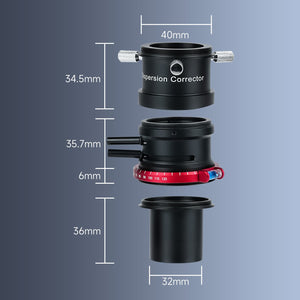 SV199 1.25” ADC大気分散補正プリズム 惑星撮影機材 惑星観測に必要とされる大気分散補正プリズム